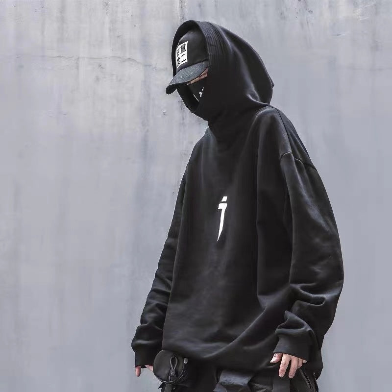 Turtleneck Sweater Functional Spring Hooded Trendy Youth Jacket