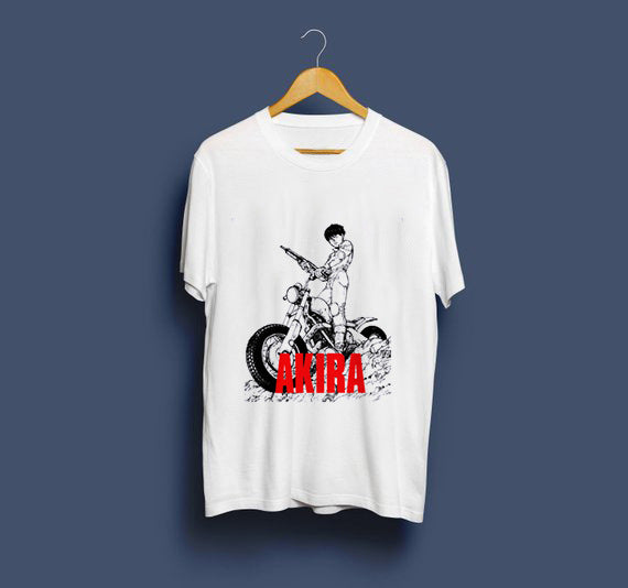 Neo Tokyo Awesome Guys T Shirt Man New Akira The Capsule T-Shirt Japan Anime Custom Tee Company T-shirts For Men