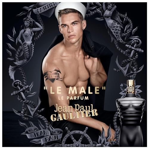 Le Male Le Parfum by Jean Paul Gaultier for Men 2.5 oz Eau de Parfum Intense Spray