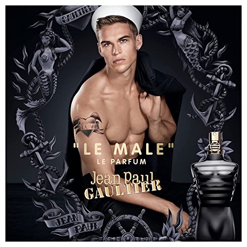 Le Male Le Parfum by Jean Paul Gaultier for Men 2.5 oz Eau de Parfum Intense Spray