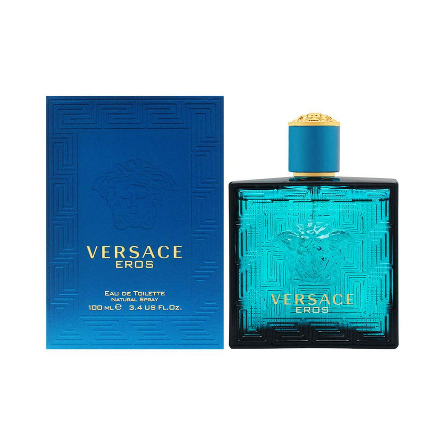 Versace Eros Eau de Toilette Spray for Men, 1.7 Ounce