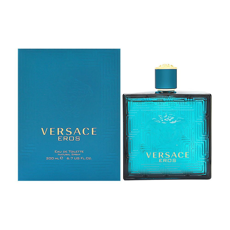 Versace Eros Eau de Toilette Spray for Men, 1.7 Ounce