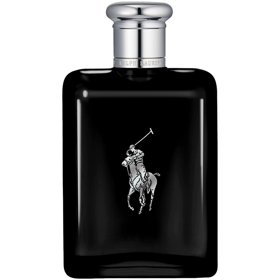 Ralph Lauren FRAGRANCES Polo Black - Eau de Toilette - Men's Cologne - Woody & Fresh - With Patchouli, Sandalwood, and Mandarin - Medium Intensity - 6.7 Fl Oz